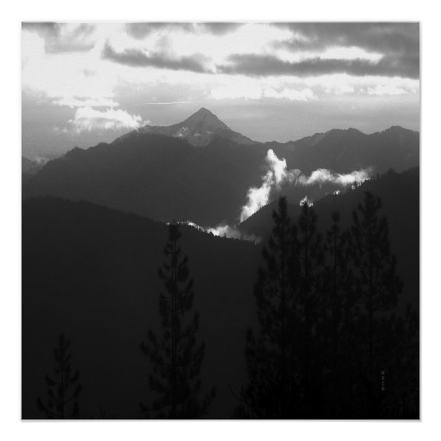 Bully Choop an einem dunklen Morgen... Poster (Vorderseite)