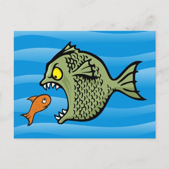 Bully Fish Postkarte (Vorderseite)