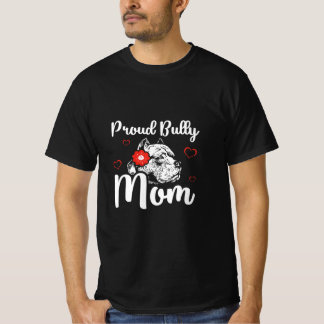 Bully Mama American Bully Pitbull Dog Owner Premiu T-Shirt