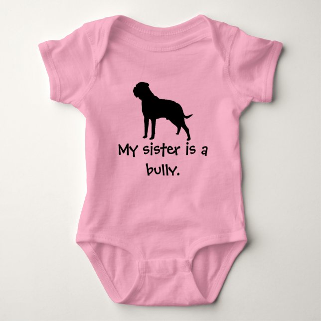 Bully Sister Strampler (Vorderseite)