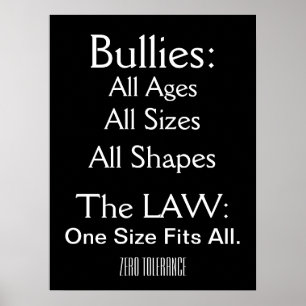 Bullying - Null Toleranz - SRF Poster