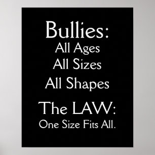 Bullying - SRF Poster