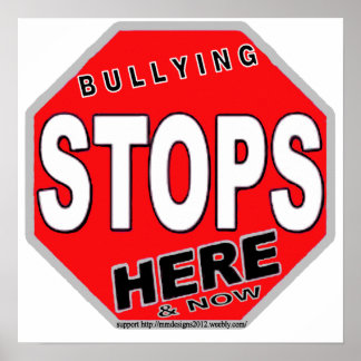 BULLYSIERTE STOPS3 POSTER