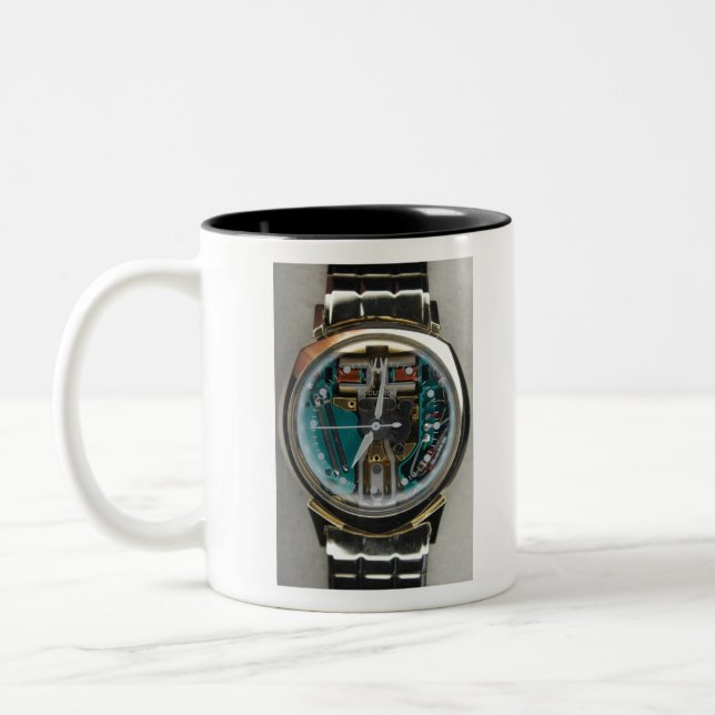 Bulova Accutron Spaceview Alpha 1961 Zweifarbige Tasse (Links)