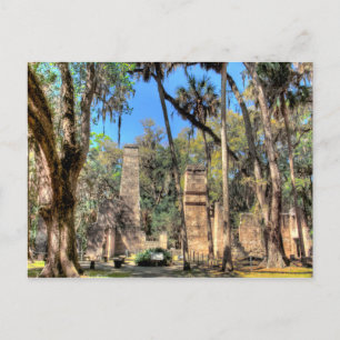 Bulow Plantage, Florida Postkarte