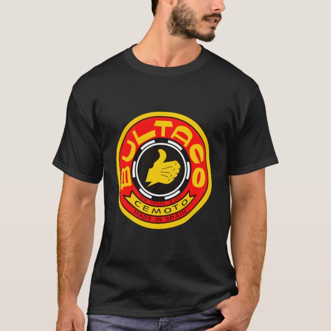 Bultaco Motorrad T-Shirt (Vorderseite)