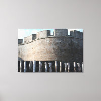 Bulwark Fortifications Saint Malo Bretagne Leinwan