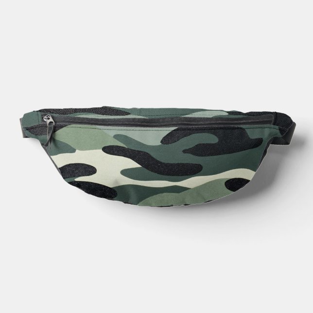 Bum-Tasche - Armeefarbe - Grün Bauchtasche (Ablage )
