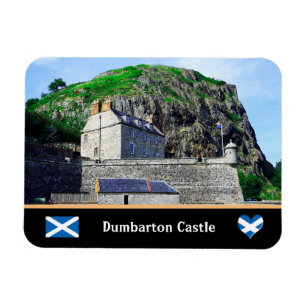 Bumbarton Castle, Dumbarton Rock / Schottland Magnet