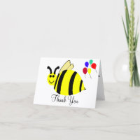 Bumble Bee Baby Geburtstag Vielen Dank Karten