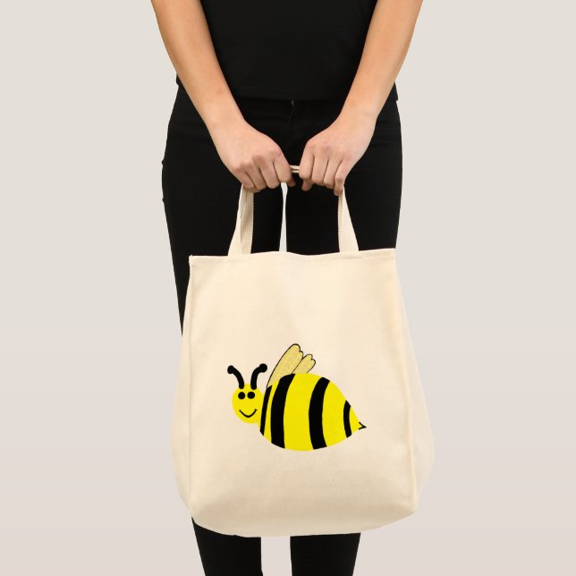 Bumble Bee Baby Shower Tote Bag Tragetasche (Vorderseite (Produkt))