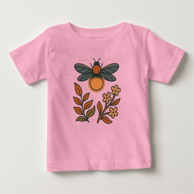 Bumble Bee Love Baby T-shirt (Vorderseite)