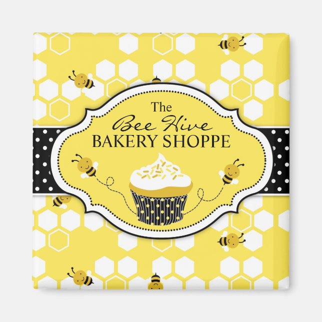 Bumble Bee Magnet SQBIZ (Vorne)