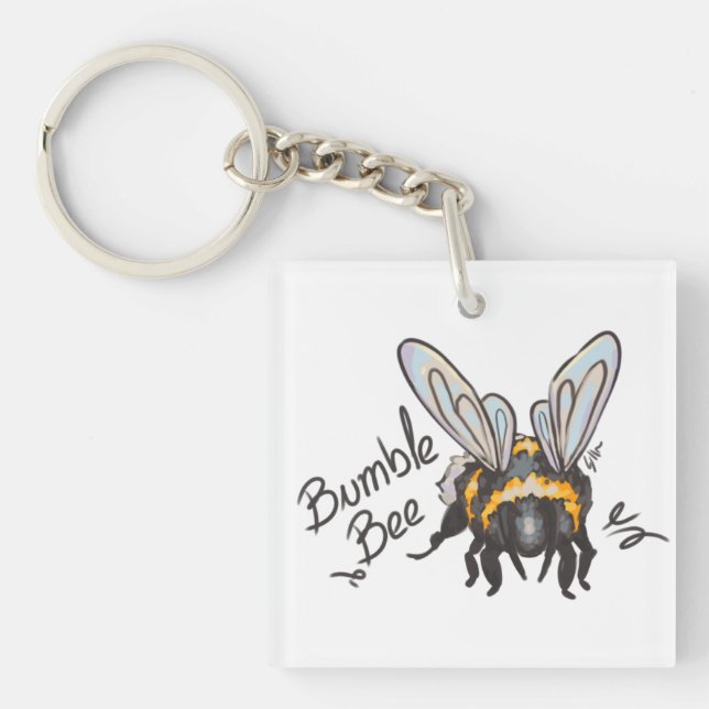 Bumble Bee Schlüsselanhänger (Vorderseite)