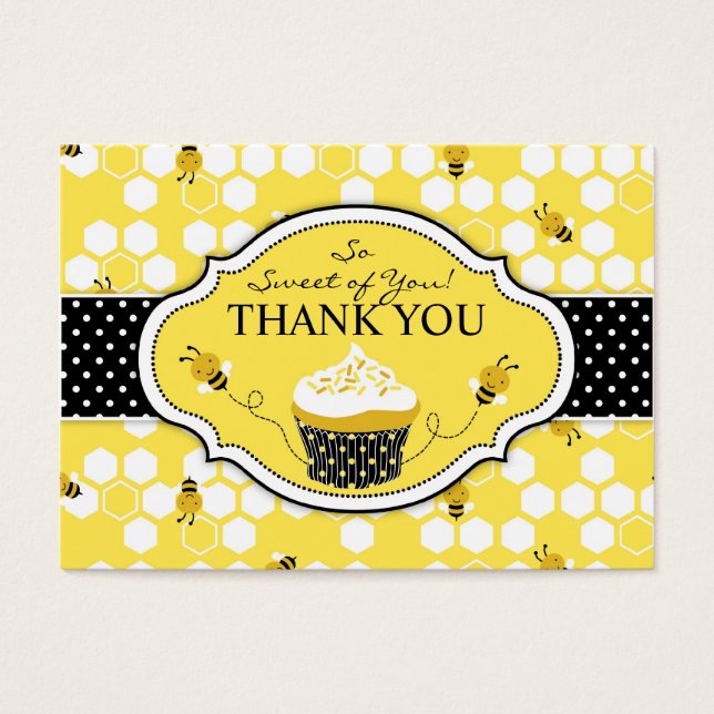 Bumble Bee TY Gift Tag (Vorderseite)