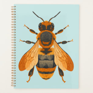 Bumble Biene im antiken Stil - Vintag Inspiriert Planer