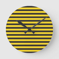 Bumblebee Black Yellow Horizontal Lines Bumble Bee
