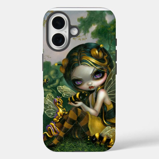 Bumblebee Dragonling IPhone 16 Case (Rückseite)