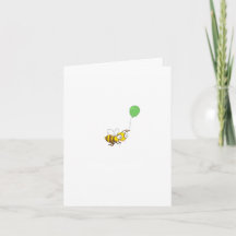 Bumblebee-Geburtstagskarte anpassen. Geburtstagska