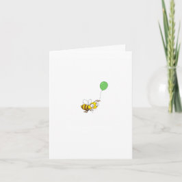 Bumblebee-Geburtstagskarte anpassen. Geburtstagska Karte