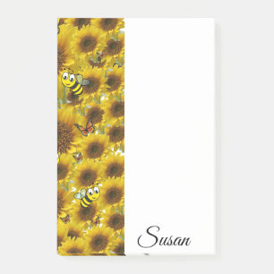 Bumblebee nach der Abgabe Post-it Klebezettel