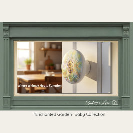 Bumblebee-Nurseryknauf | Natur-Schubladengriff Keramikknauf