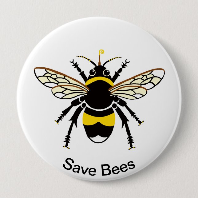 BUMBLEBEE - Schaltfläche Button (Vorderseite)