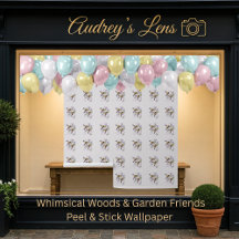 Bumblebees & Chinese Lilac Peel & Stick