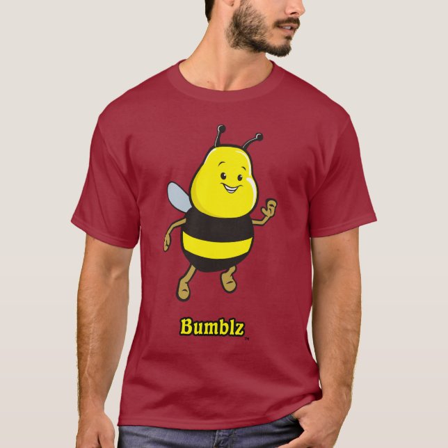Bumblz grundlegender dunkler T - Shirt (Vorderseite)