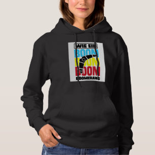 Bumerang Grafik Bumerang Spieler Bumerang Wurf Hoodie