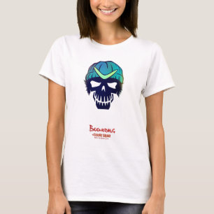 Bumerang-Kopf-Ikone der Selbstmord-Gruppen-  T-Shirt