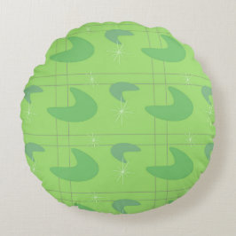 Bumerang-Raum Rundes Kissen