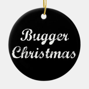 Bummeln Sie Weihnachten Keramikornament