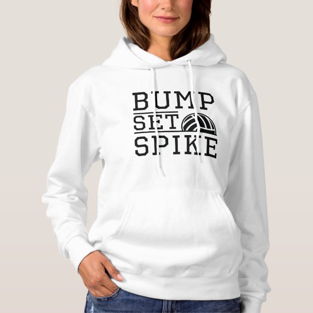 Bump Set Spike Hoodie (Vorderseite)