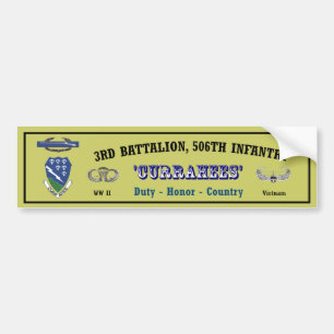 Bumper.Sticker_3-506th.Vietnam Autoaufkleber