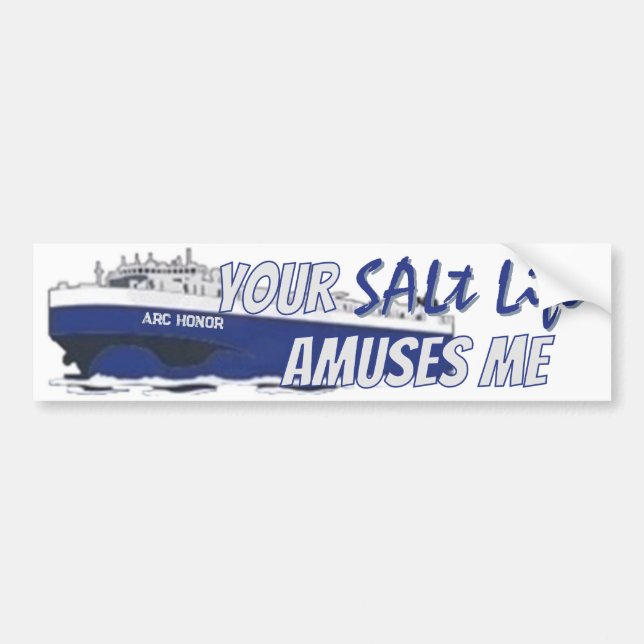 Bumper Sticker Autoaufkleber (Vorne)