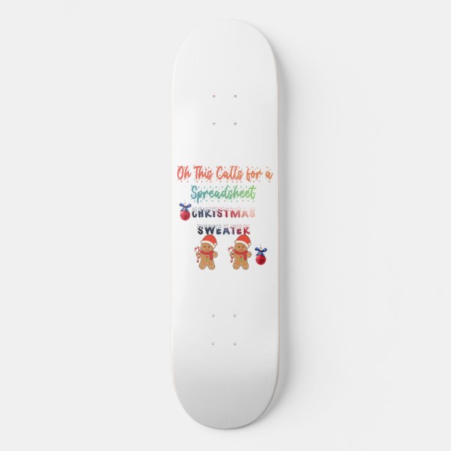 Bumper Sticker Skateboard (Vorderseite)