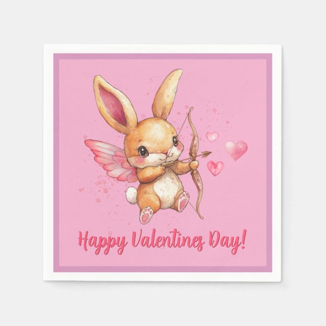 Bumy Cupid Paper Napkin Serviette (Vorderseite)