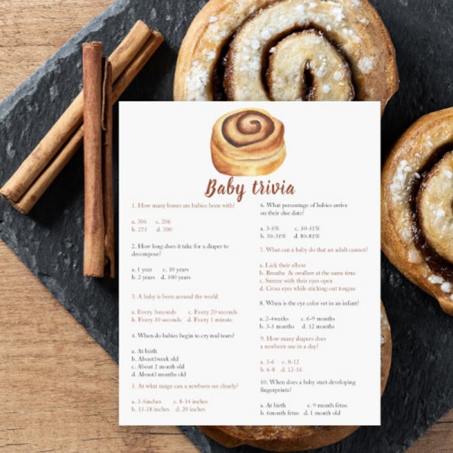 Bun baby dusche - Baby Trivia Game (Von Creator hochgeladen)