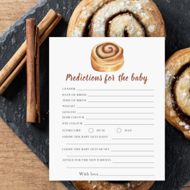 Bun baby dusche - Vorhersagen und Ratschläge Baby (Von Creator hochgeladen)