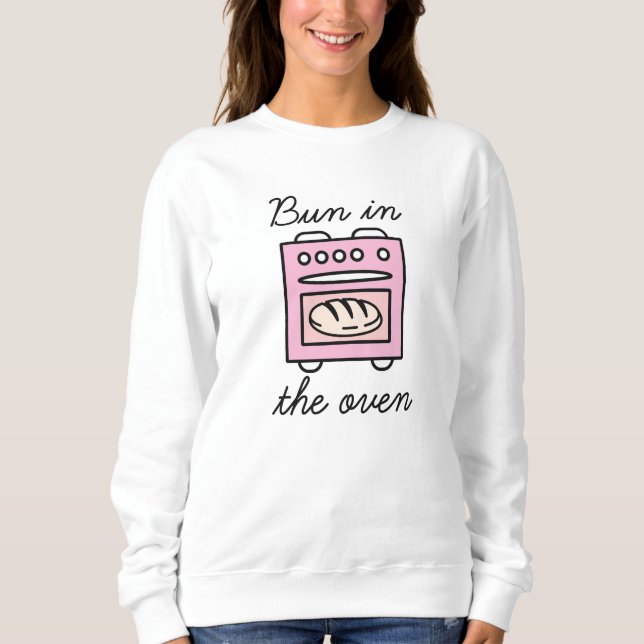 Bun im Ofen Sweatshirt (Vorderseite)