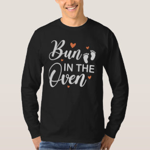Bun im Oven Baby in Progress Schwangere T-Shirt