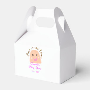 Bun in der ofenbeige duftende Babydusche rosa Br Geschenkschachtel