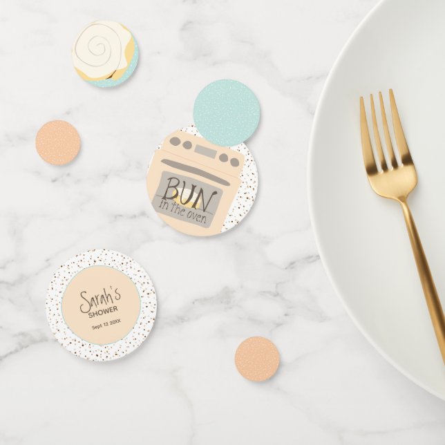 Bun in der Oven Baby Dusche Konfetti (Gruppe)