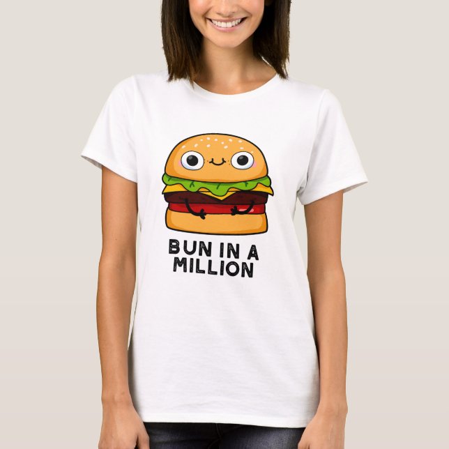 Bun in einer Million lustiger Burger Puppe T-Shirt (Vorderseite)