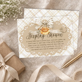 Bun in Oven Baby Shower Display Shower Card Begleitkarte