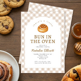 Bun In The Oven Baby Shower Einladung