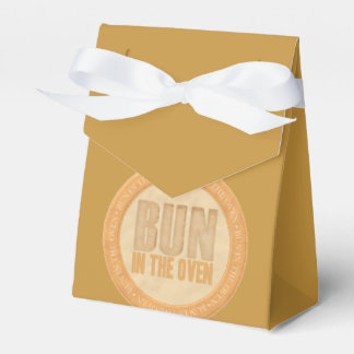 Bun in the Oven Baby Shower Favor Box Geschenkschachtel