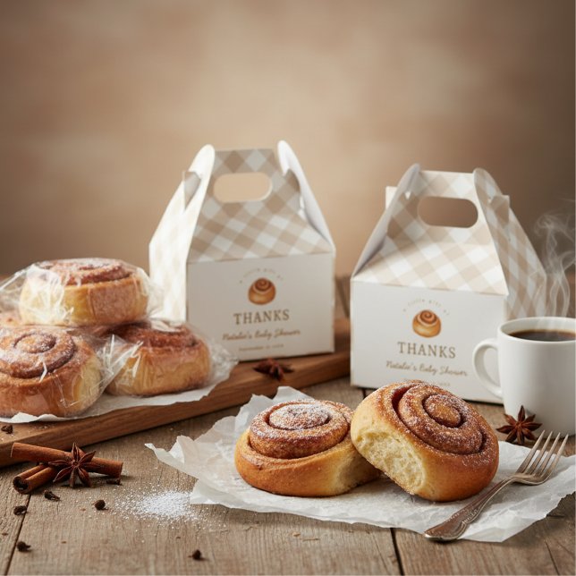 Bun In The Oven Baby Shower Thank You Geschenkschachtel (Von Creator hochgeladen)