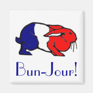 Bun-Jour Magnet